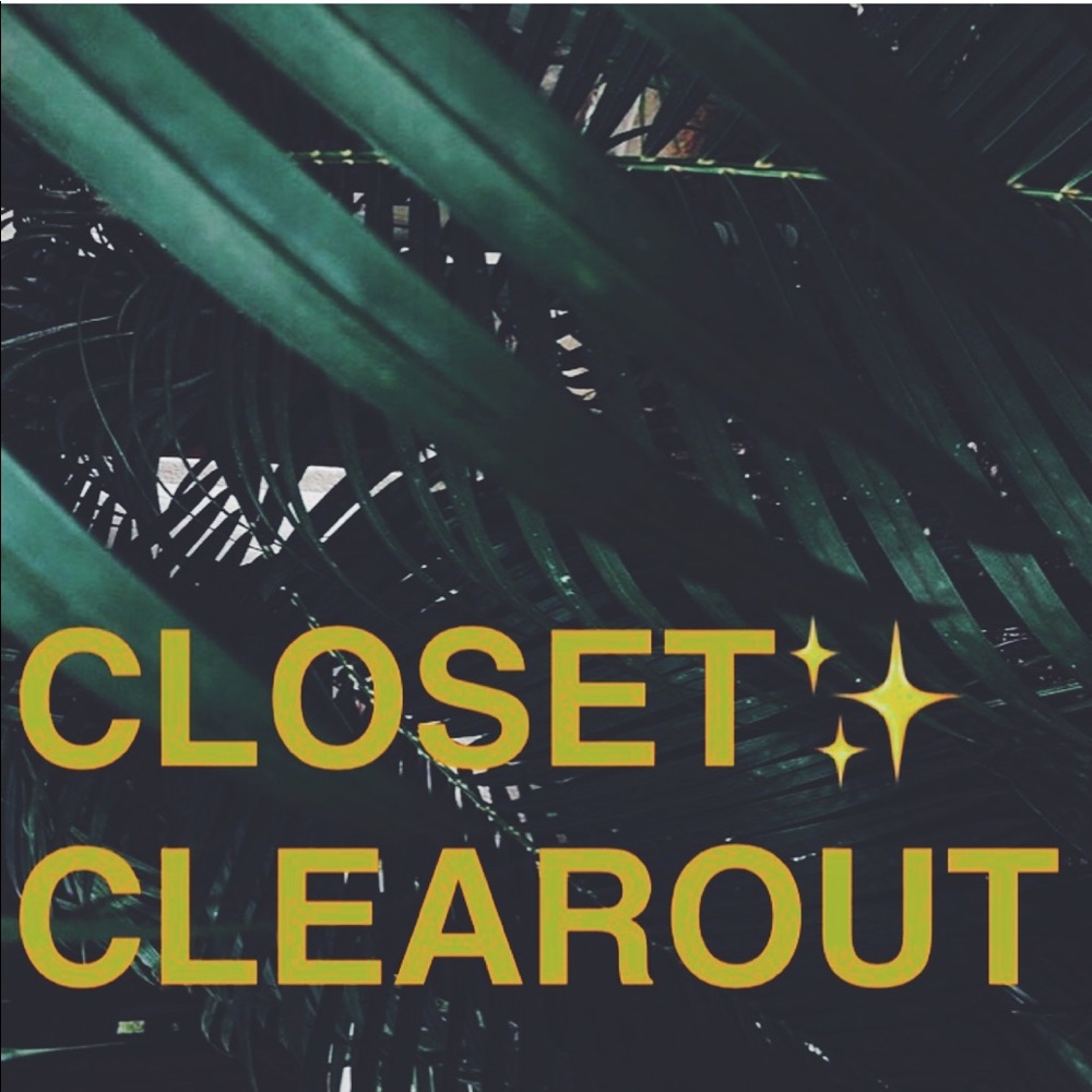Make me an offer! Closet clearout!
